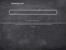 Tablet Screenshot of insteucture.com